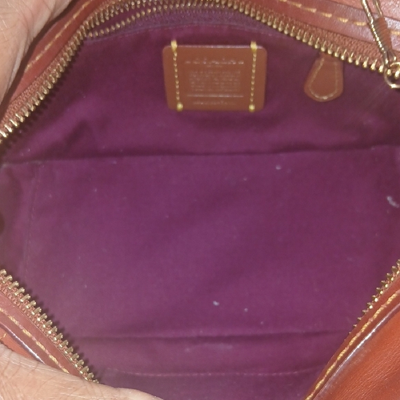 Coach Dreamer 36 Brown Leather Two Way Bag with Unbranded Chain - Picture 8 of 8